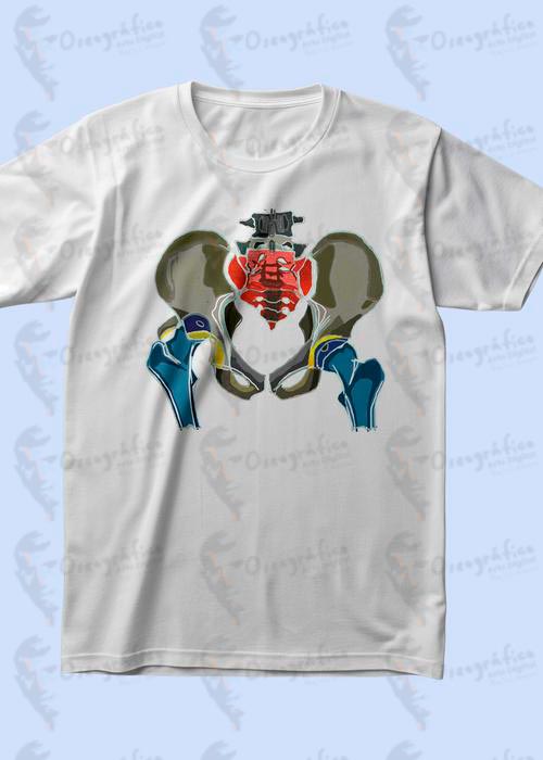 Camisetas Anatomía de la Cadera