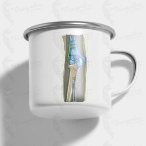 Mug en Acero Peltre 8 oz - Codo