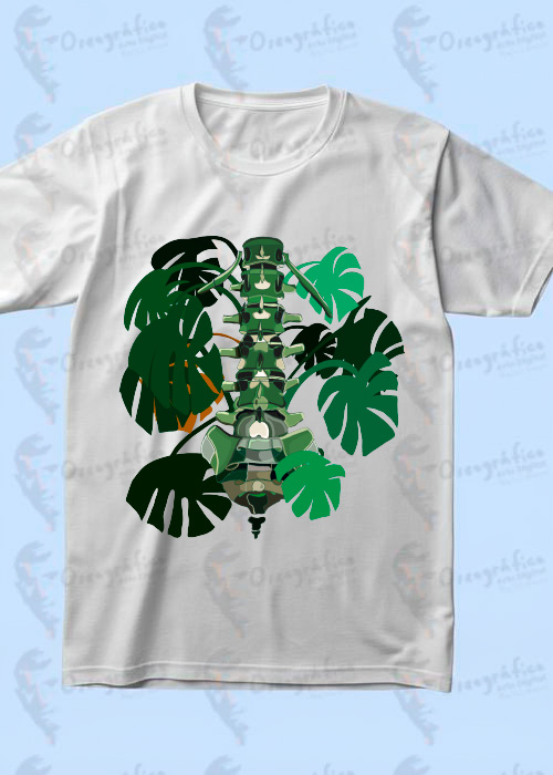 Camisetas Anatomía de la Columna